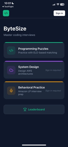 Bytesize - Swipe to Hired screenshot