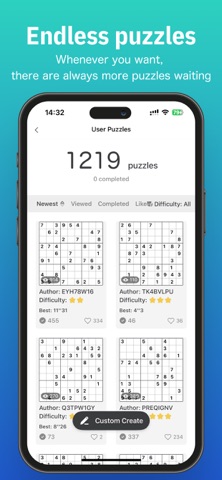 Sudoku — Multiplayer & Custom Screenshot 2 of 7