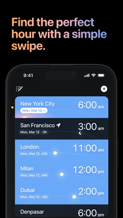 World Clock Master: Time Zones Screenshot