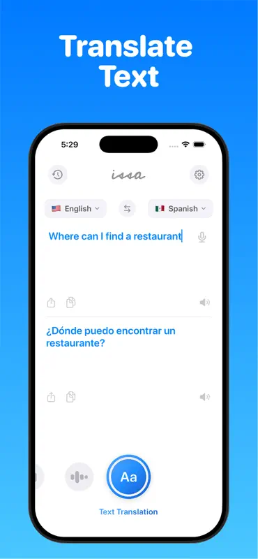 issa: Voice Translator AI screenshot 5 of 5