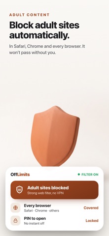 Parental Control · OffLimits iPhone screenshot