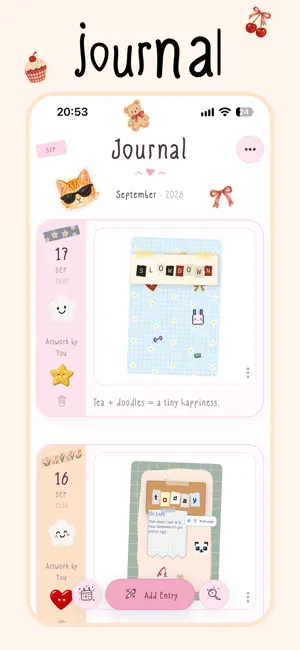 Dotie: Journal & Scrapbook screenshot 1