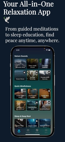Dozora: Sleep, Calm & Meditate iPhone screenshot