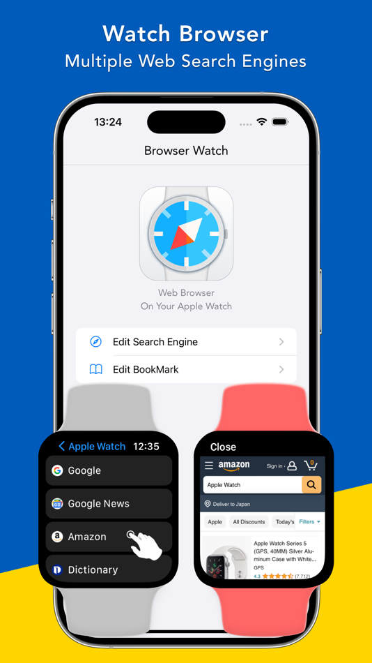 #3. Browser Watch - Wrist Search (iOS) 由: kimihiro kubota