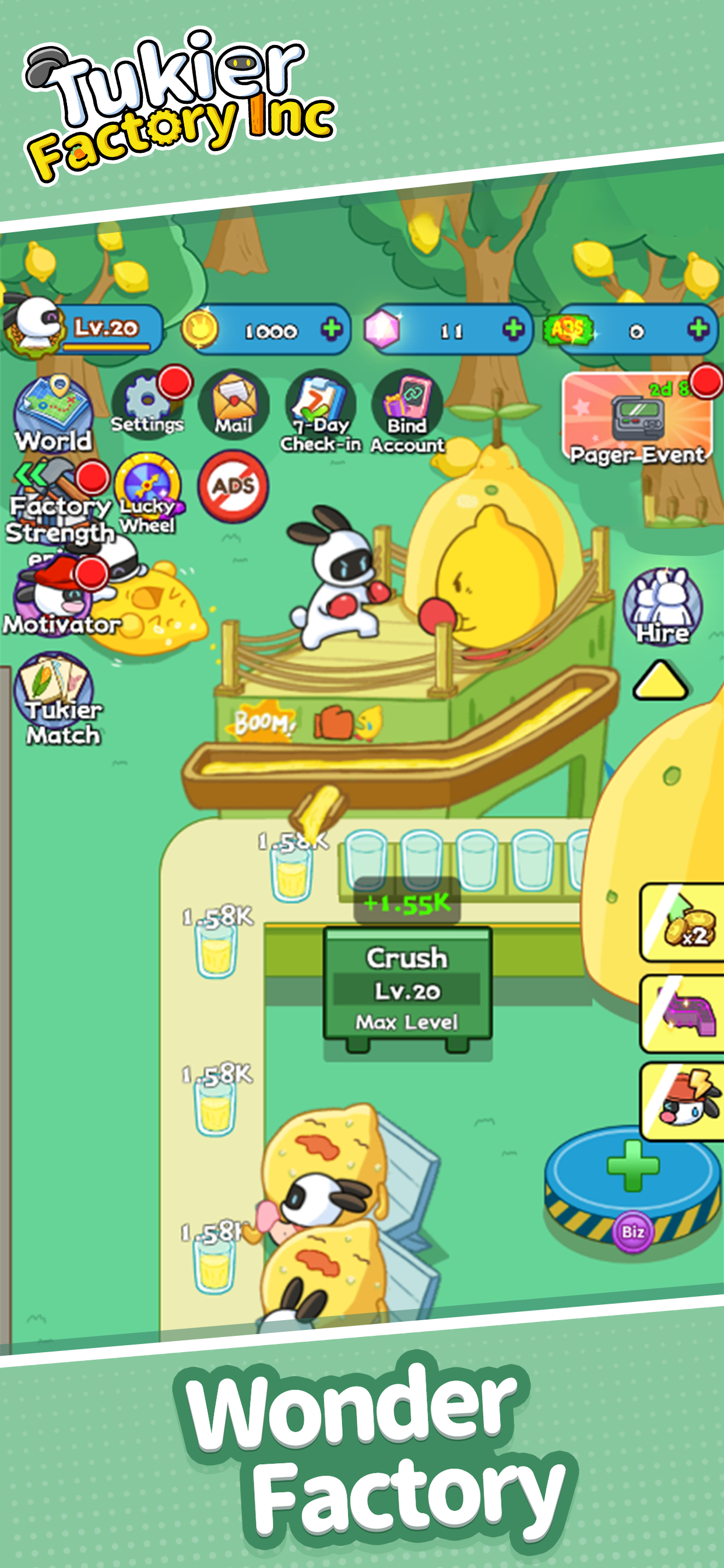 Tukier Factory Inc.-Idle Game