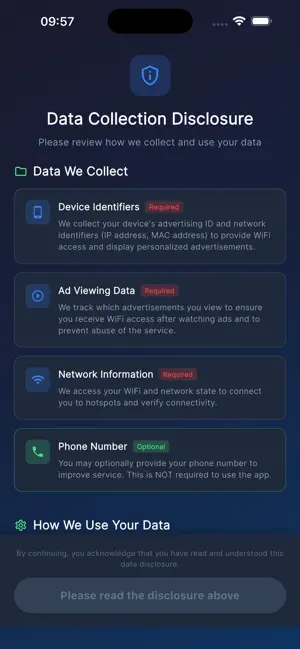 Masasi WiFi Access screenshot 1