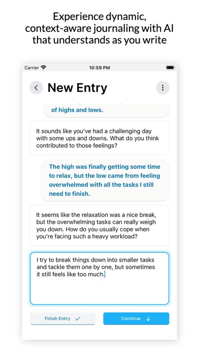 Joyful AI Journal iPhone screenshot 6 - Health & Fitness app