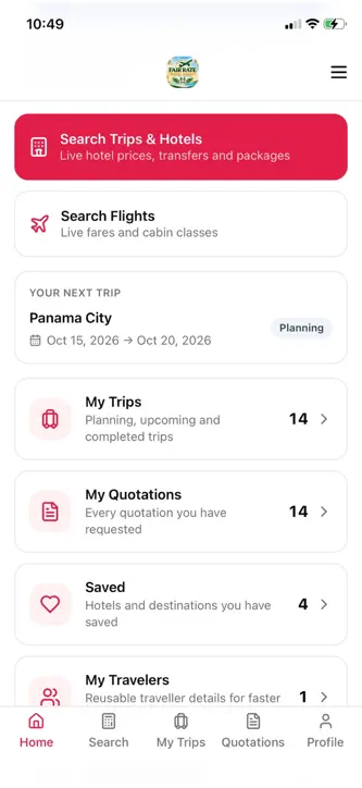 Fair Rate Travel screenshot 1