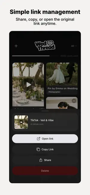 WedThread screenshot 4