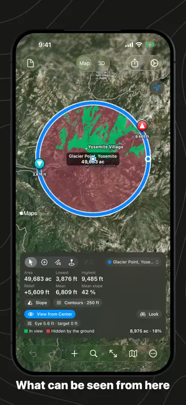 Geo Elevation: Contour & Slope screenshot 2 of 10
