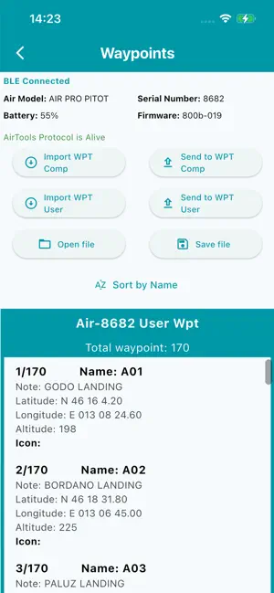 Digifly AirTools BLE screenshot 4