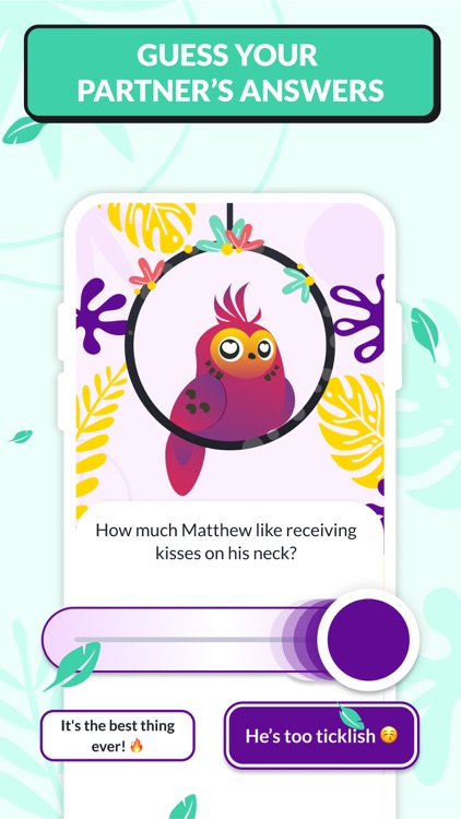 LovBirdz - Couple Love Quiz screenshot-3