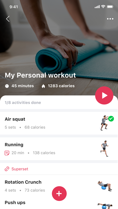 Sportcentrum Omnia App screenshot