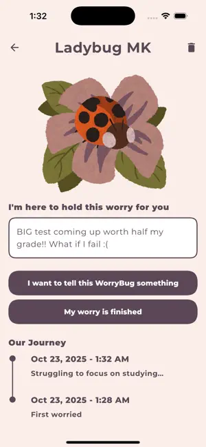 WorryBugs screenshot 3