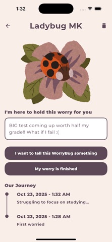 WorryBugs screenshot