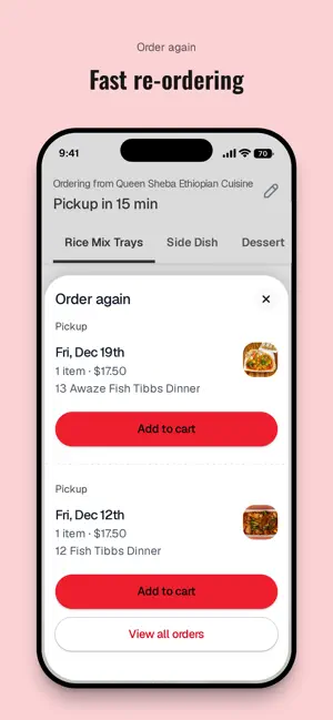 Queen Sheba Ethiopian Cuisine screenshot 4