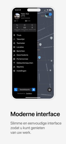 Taxis4Airports.brussels Driver iPhone screenshot