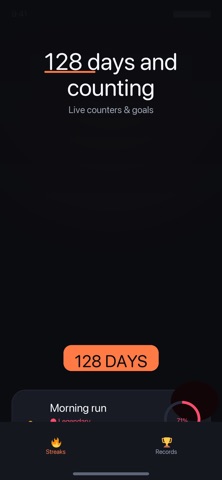 Time Since: Streak Tracker screenshot