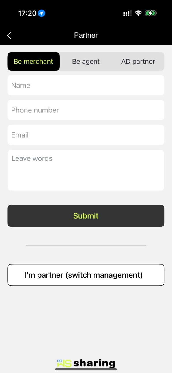 iPhone screenshot