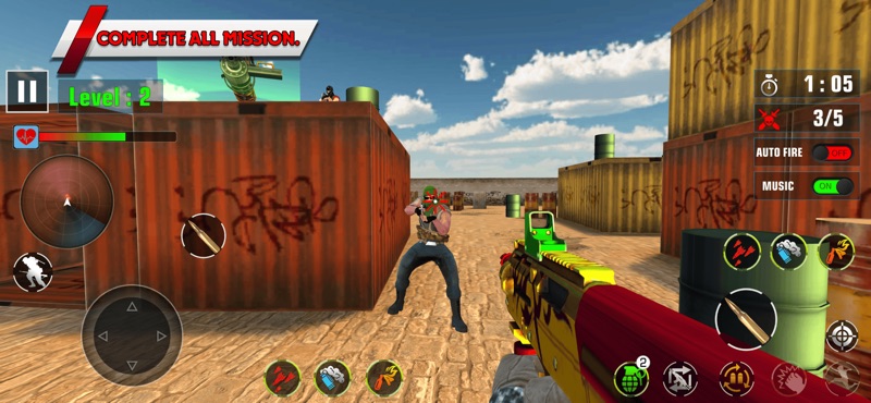 FPS Shooting: Gun Games Strike screenshot 1