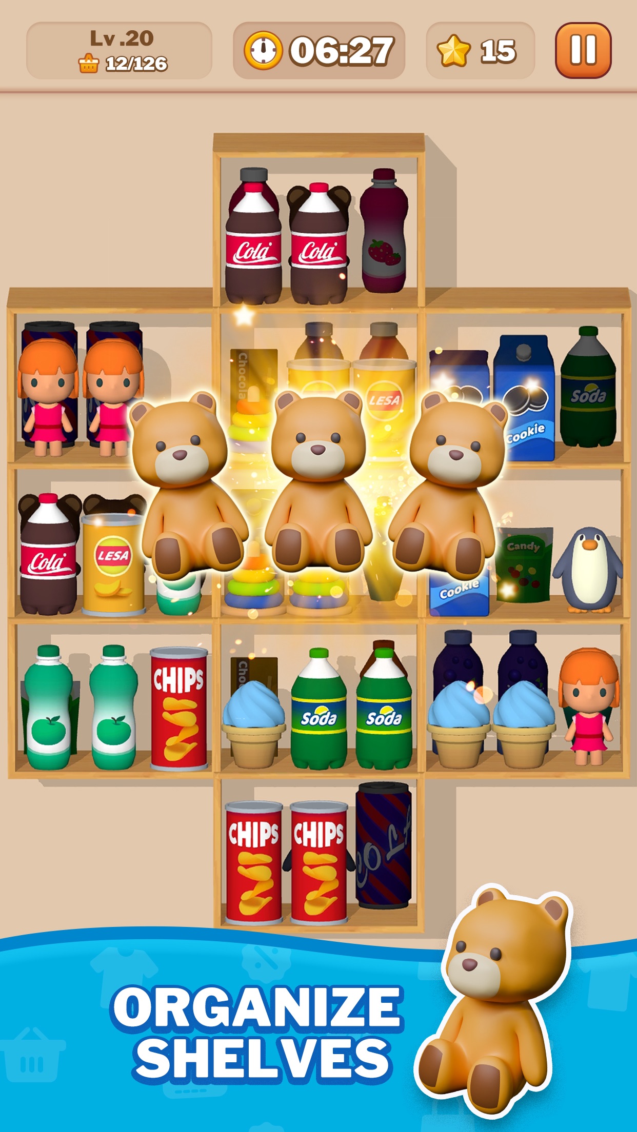 Goods Triple Match: Sorting 3D screenshot 4