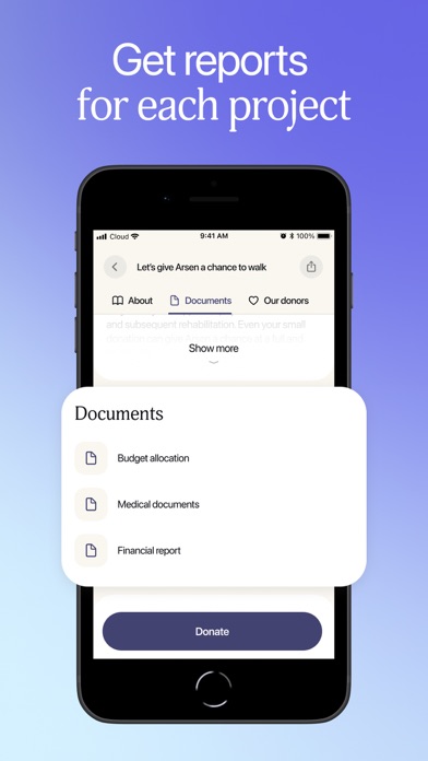 IMAST: Charity Donate Screenshot