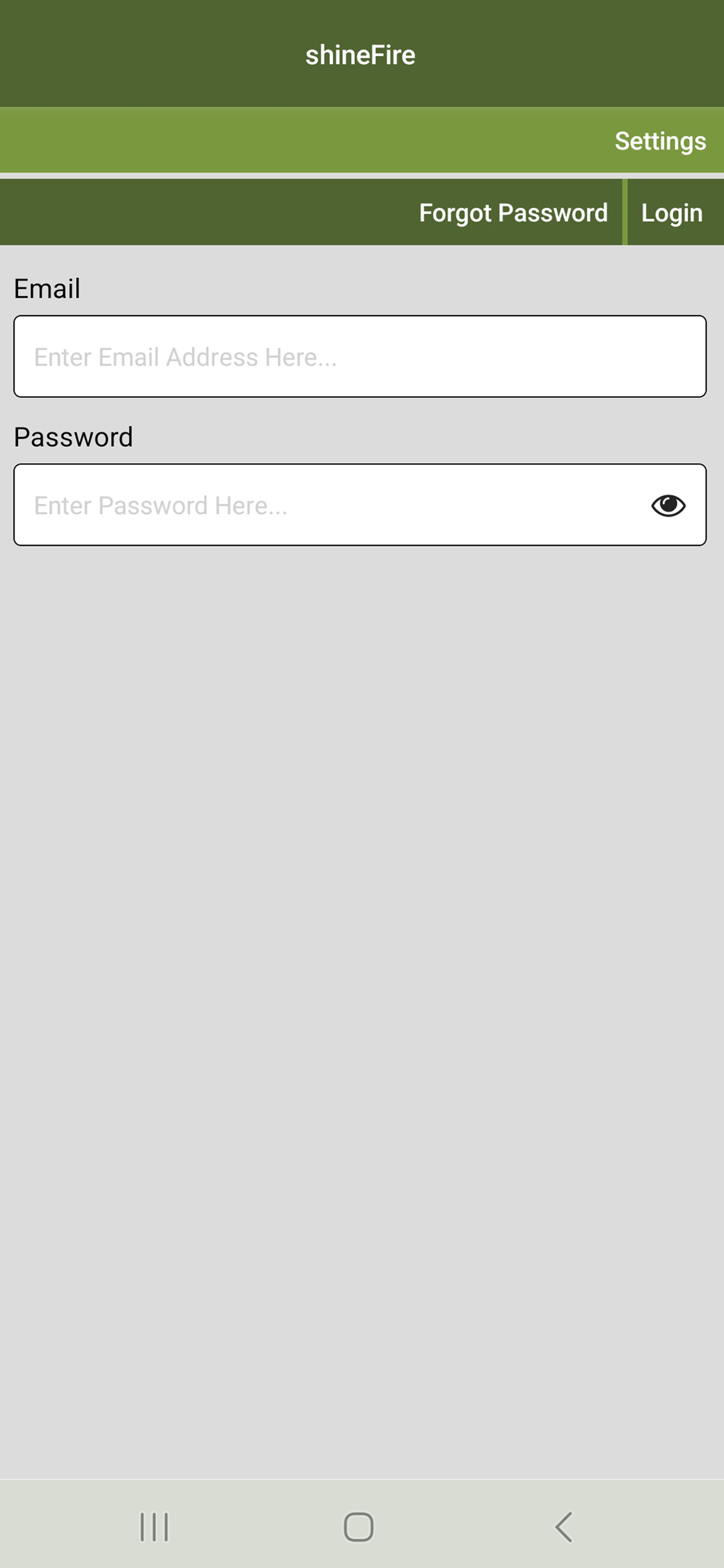 shineFire screenshot 2