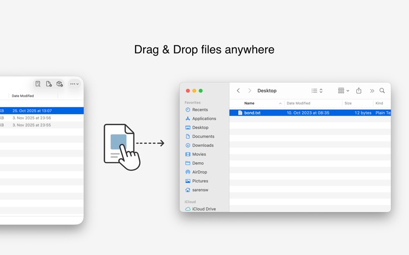 MacPacker app screenshot 2