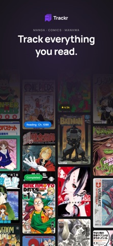 Trackr: Manga & Comics Tracker Screenshot 1 of 8