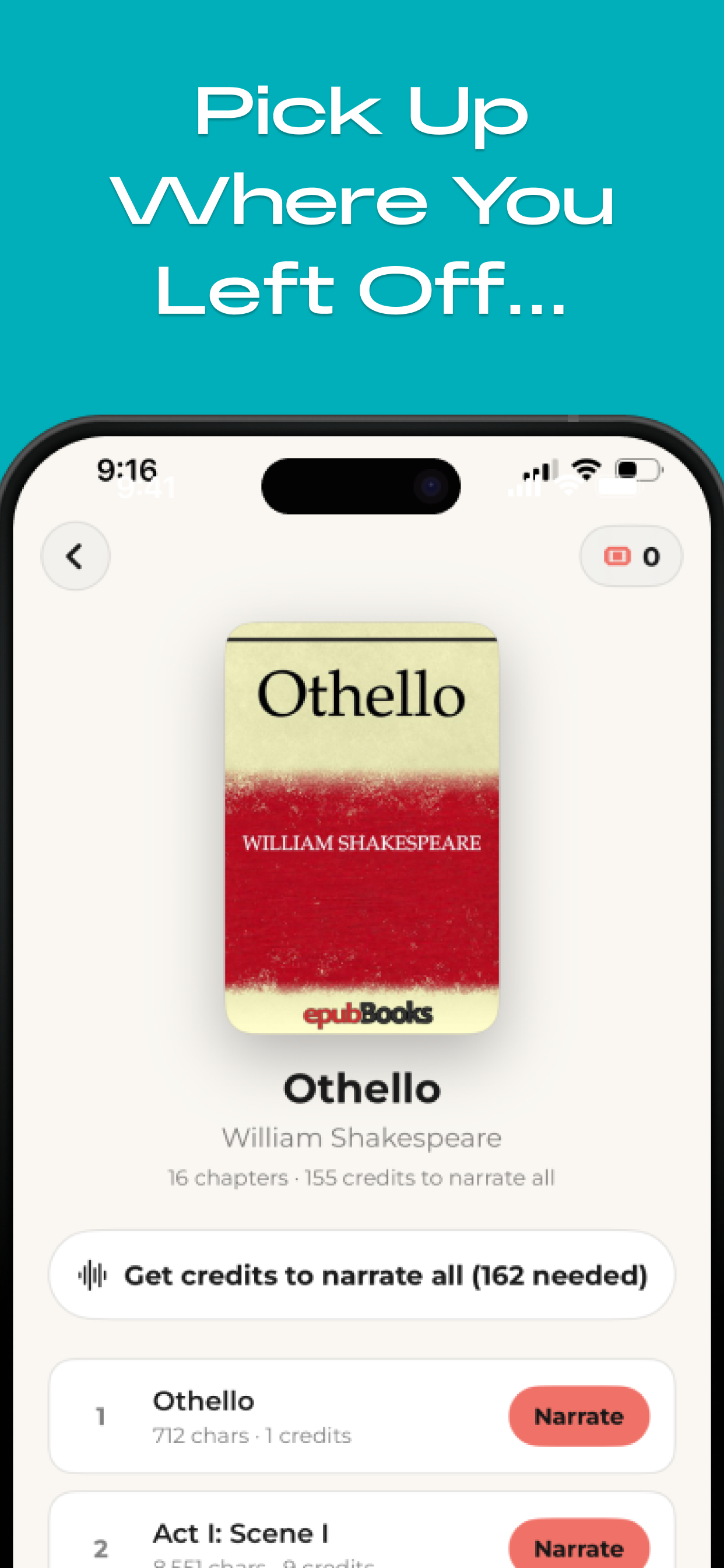 Audiobook Generator: EPUB TTS screenshot 3