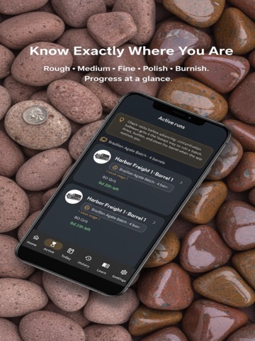 Tumbler Buddy: Rock Tumbling iPad screenshot