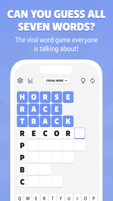 Connect 8 - Word Chain Game Screenshot