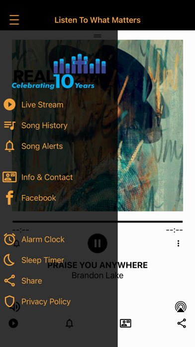 REAL 102.1 Screenshot