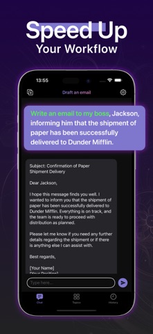 AI ChatBot & Characters: chaiN iPhone screenshot
