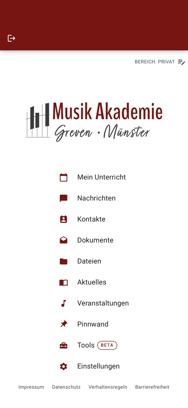 Screenshot #1 pour Musik Akademie Meyersick gGmbH