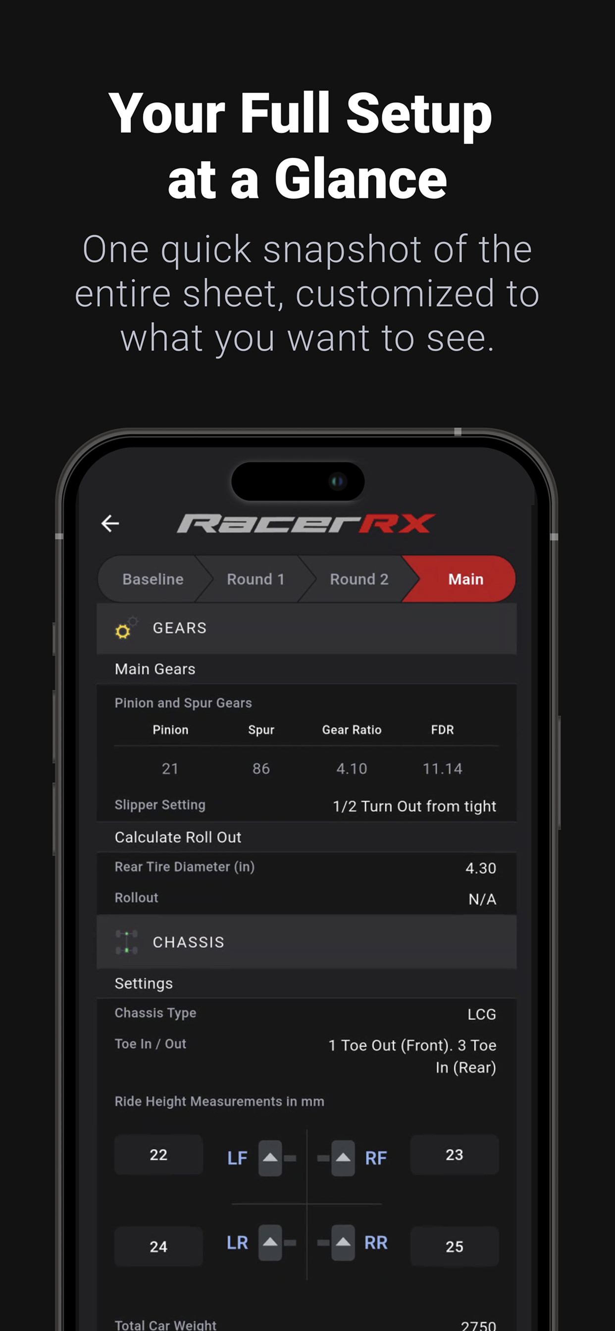 RacerRX - RC Setup & AI Tuning screenshot 5