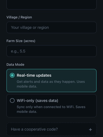 App screenshot