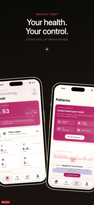 Menopause Symptom Tracker-Meno Screenshot 5 of 5