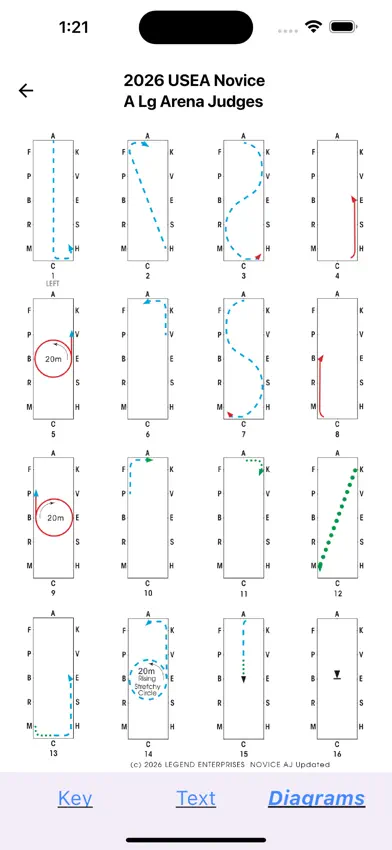 2026 USEA Judges Diagrams screenshot 3