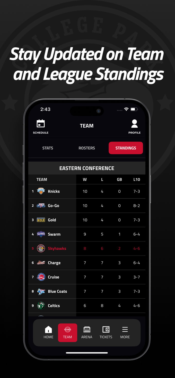 College Park Skyhawks screenshot 4