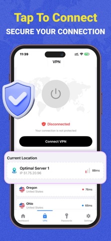 VPN Shield App :FortGuard iPhone screenshot