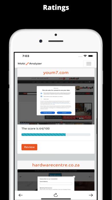 Mobi Analyzer Screenshot