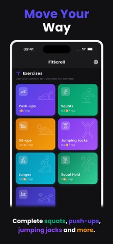 Earn Screen Time - Fit Scroll Screenshot 2 of 7