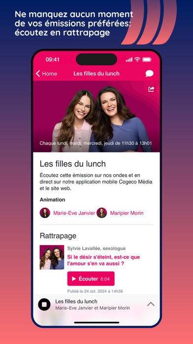 Cogeco Média Screenshot