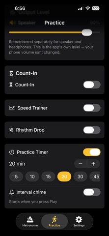 Metronome by GrooveWise Screenshot 4 of 6