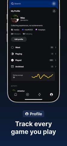 Revuo: Game Tracker Screenshot 4 of 4