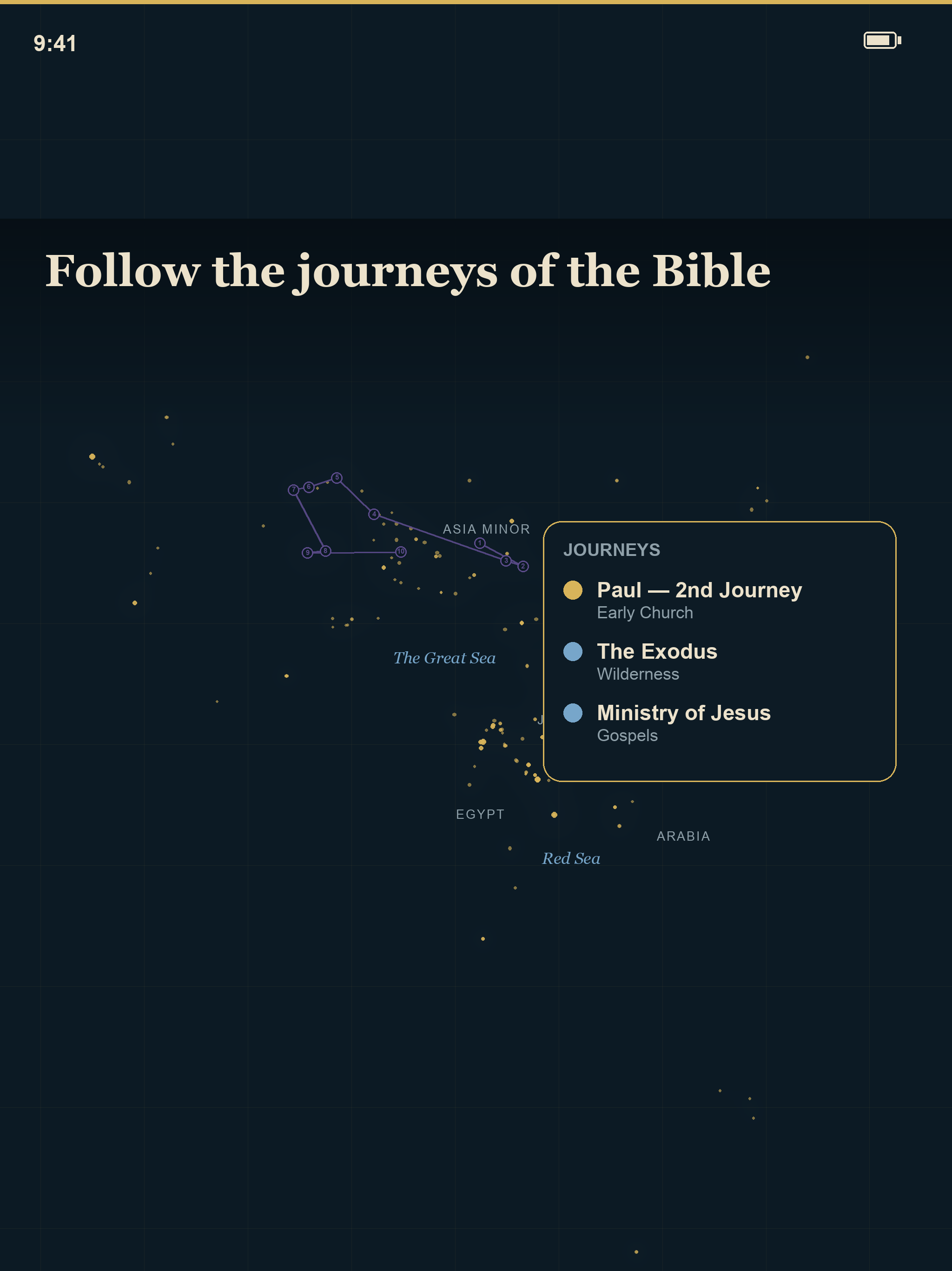 Bible Atlas: Scripture Map screenshot 6
