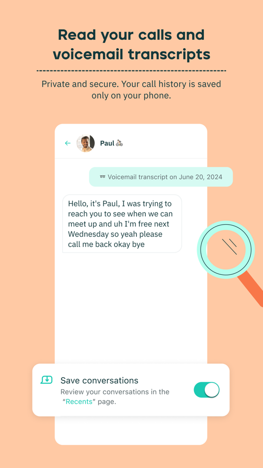 #4. Rogervoice - Call Captions (iOS) 게시자: RogerVoice
