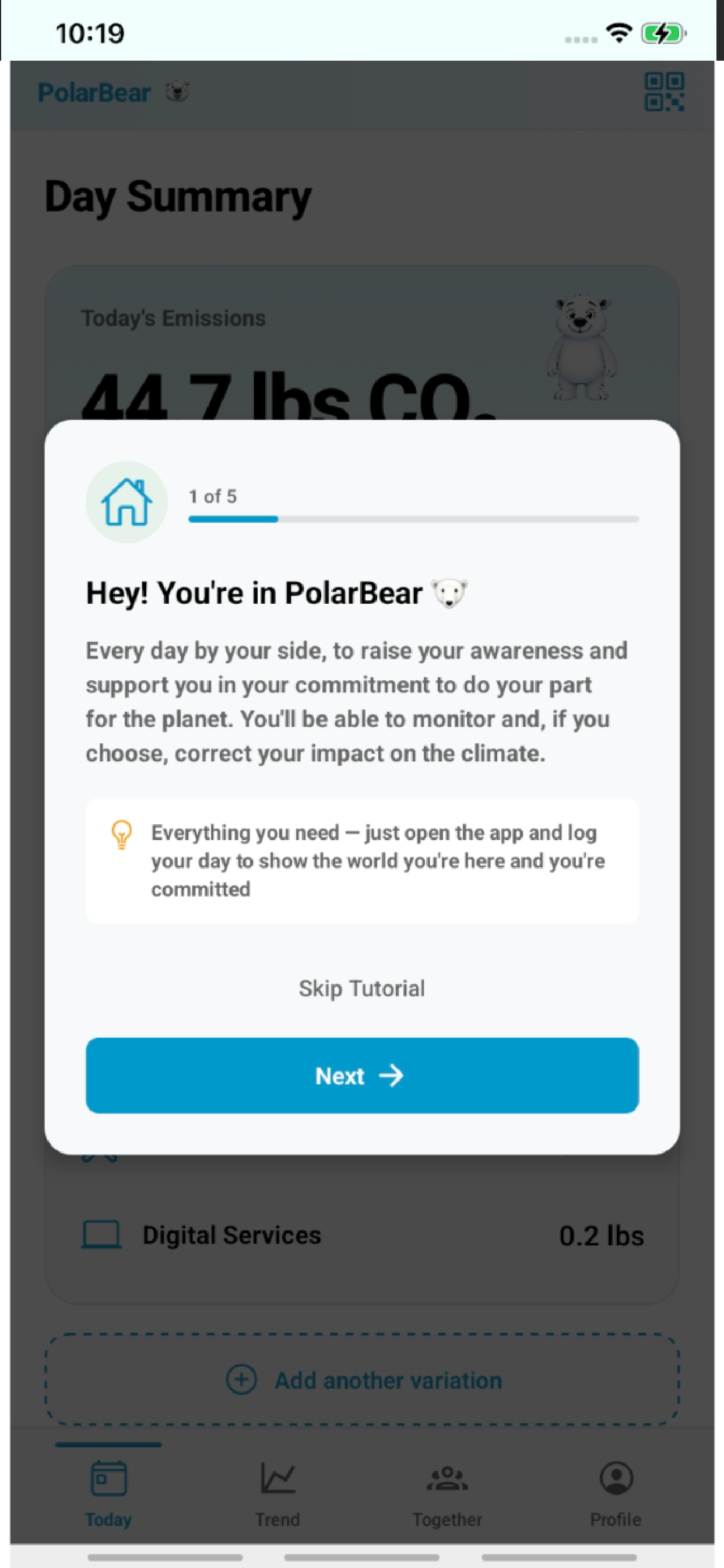 PolarBear Footprint screenshot 3