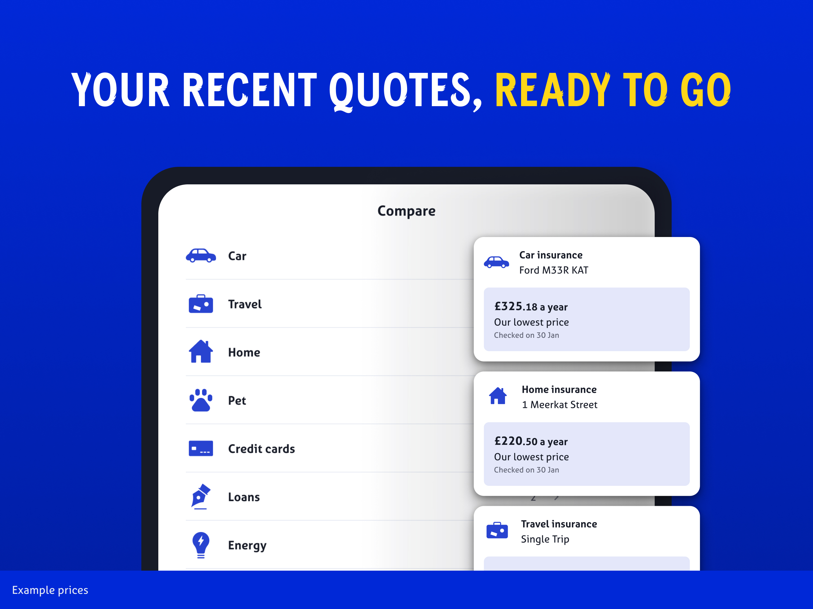 Compare the Market: Meerkat
